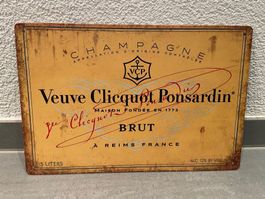 Veuve SCHILD CHAMPAGNE METALL/ 1 Stück/ NEU !