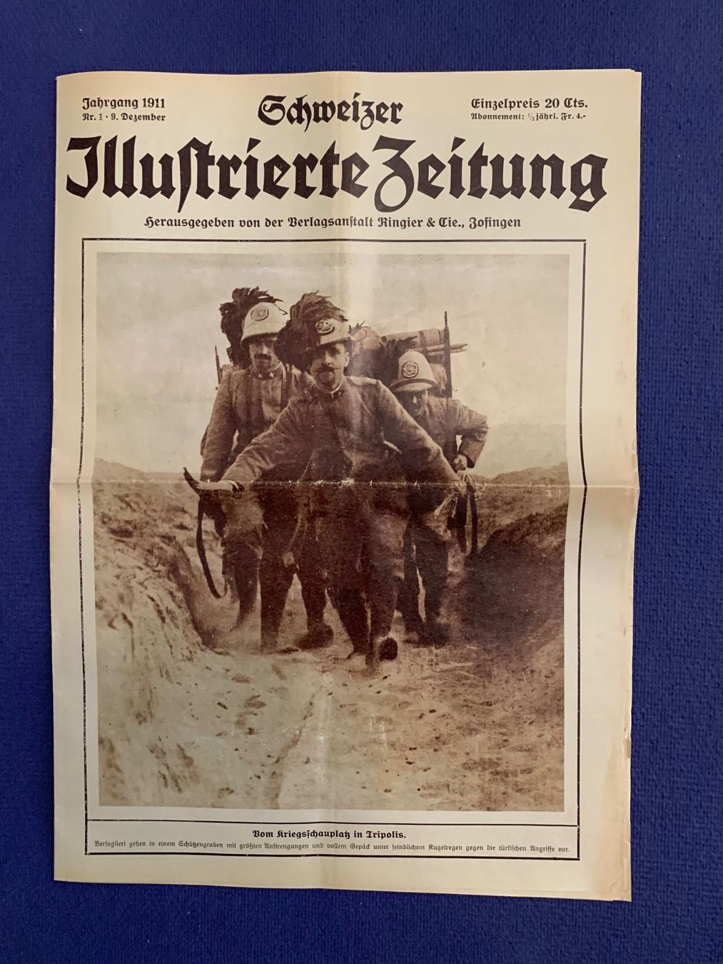 Riviste & Magazine: Schweizer Illustrierte Zeitung von 1911 – Usato da Oberwil BL venduto da nefret01