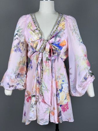 Camilla Kleid 100% Seide XL