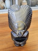 Mexiko Skulpture Obsidian Azteken Mexico Maya 27x14x6,5cm