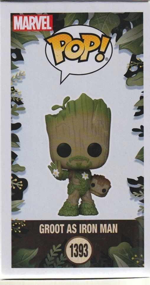 Funko Statuette: FUNKO POP! MARVEL 1393 GROOT AS IRON MAN  Bobblehead - – Nuovo (secondo la descrizione) da Vezia venduto da Aquarius_Age
