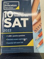 SAT 10 Practice Tests by Princeton Review 2022