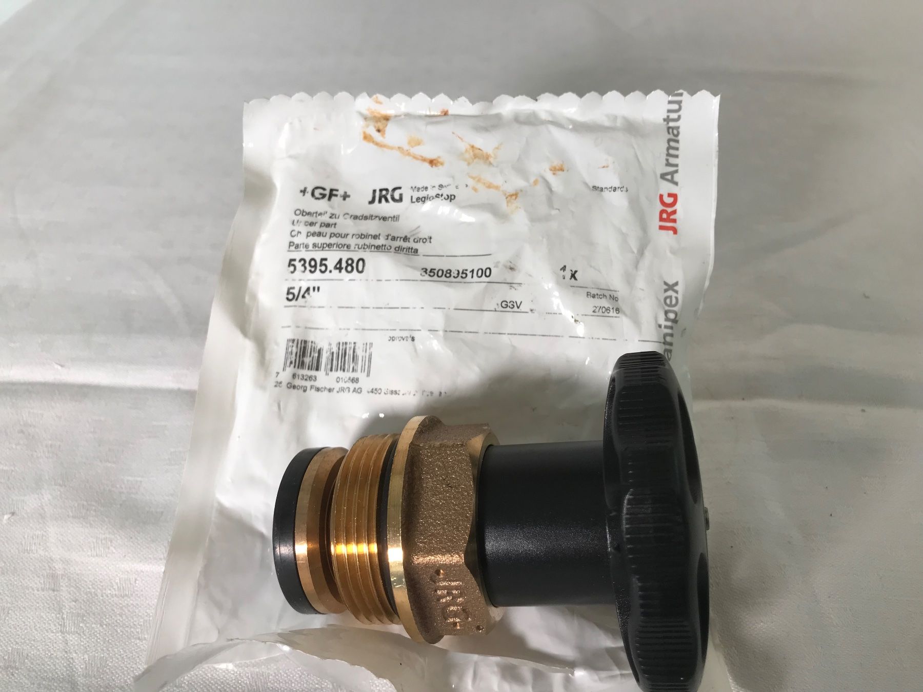 Rubinetteria: GF, JRG Ventil Oberteil, 5395.480, 5/4" – Nuovo (secondo la descrizione) da Winterthur venduto da efant12
