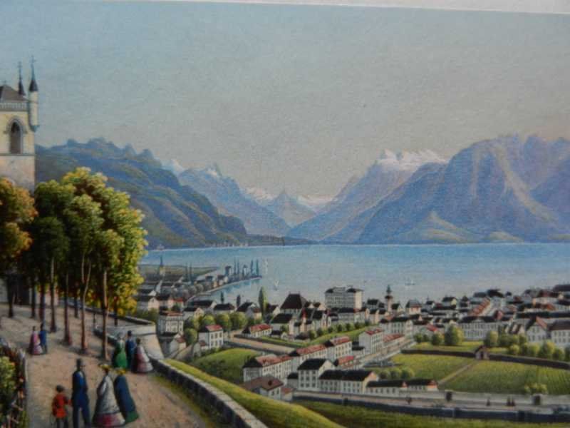 Gravures: Vevey cdv von Dikenmann – D'occasion à Risch par Rischli15 4