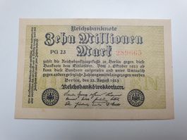 🇩🇪 Weimar hyperinflation 10.000.000 Mark 1923 UNC