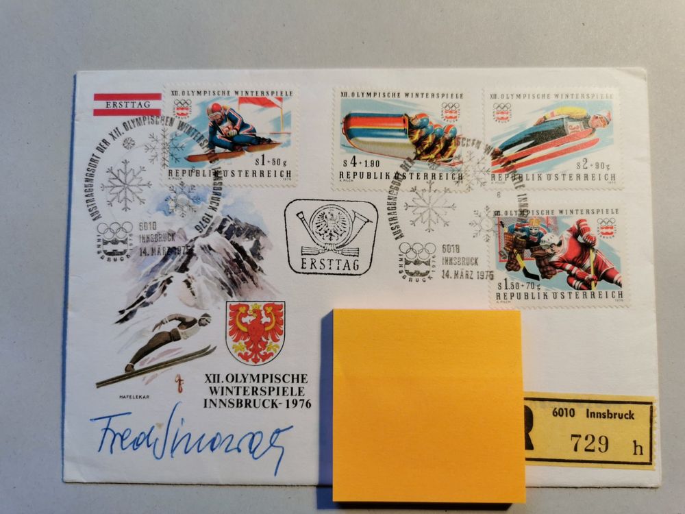 Olympia Olympiade Innsbruck Winterspiele 1976 Kaufen auf Ricardo