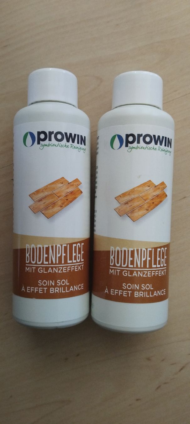 Prowin Prodotti di pulizia: proWIN Bodenpflege mit glanzeffekt – Nuovo e nell'imballaggio originale da Betschwanden venduto da mel_yrp5