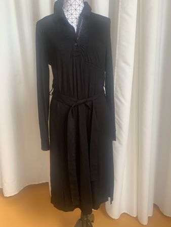 Tommy Hilfiger Kleid schwarz Langarm Grösse L guter Zustand