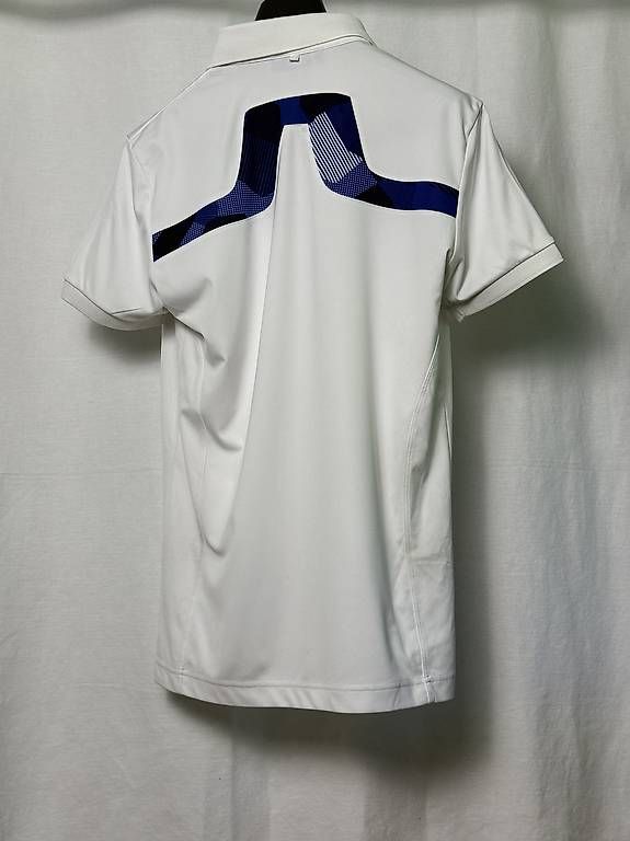 Magliette Polo: Golf Poloshirt J.Lindberg weiss – Usato da Schaffhausen venduto da Jan_11 1