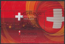 2009 - Pro Patria - Block - Ersttag Voll Stempel ET