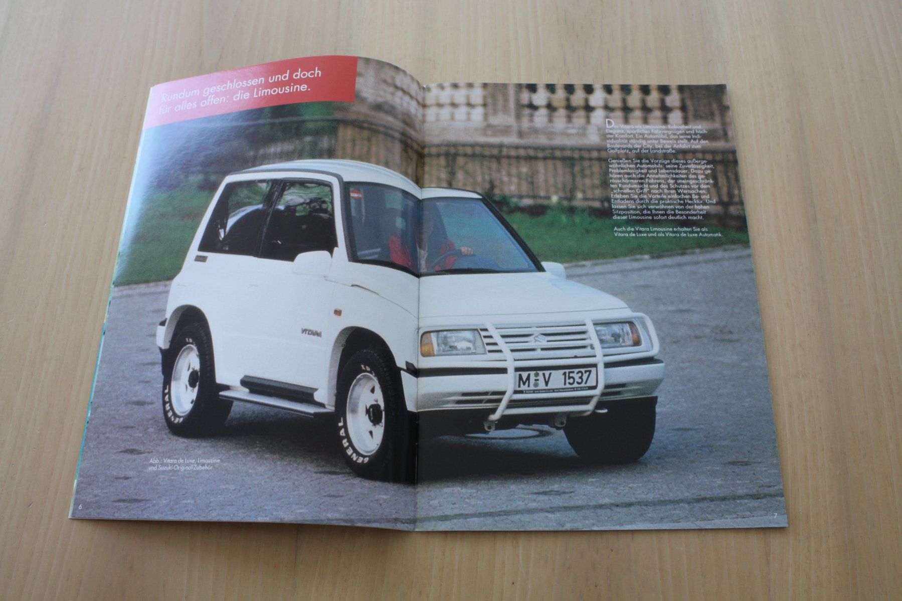 Documenti: Suzuki Vitara Prospekt 8/1992 – Usato da Wikon venduto da erwin400 3