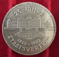 500 Schilling Münze Österreich 1955-1980 Silber Zustand gut