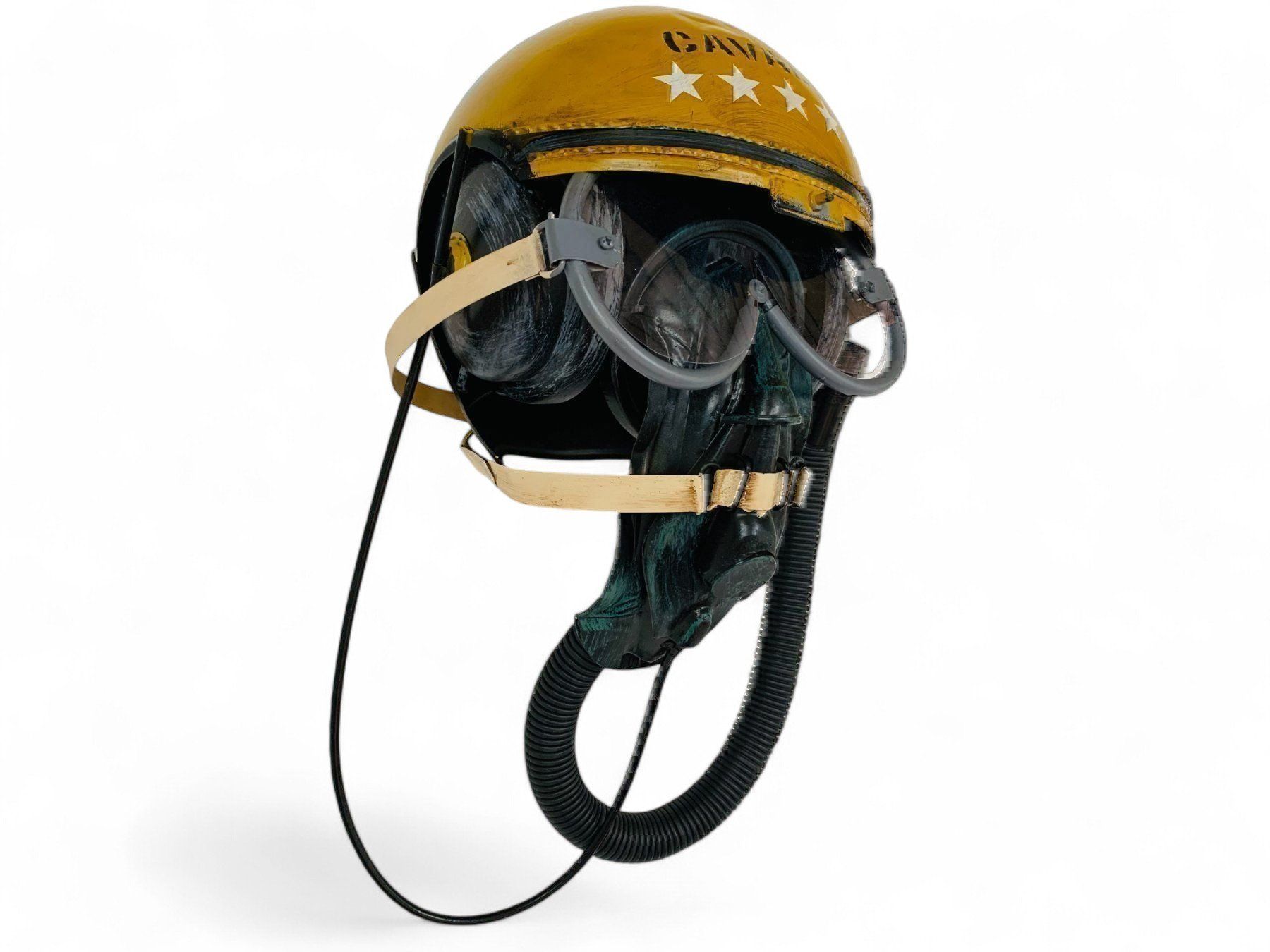 Statuette: Modellbau HANDMADE Pilotenhelm 37cm XXL – Nuovo e nell'imballaggio originale da Bergdietikon venduto da shopAgent 2