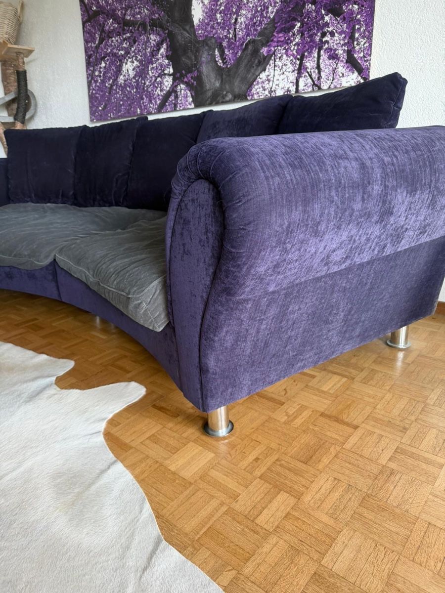 Divani: Sofa, violett/grau, XXL – Usato da Neuhausen venduto da NatashaST 1