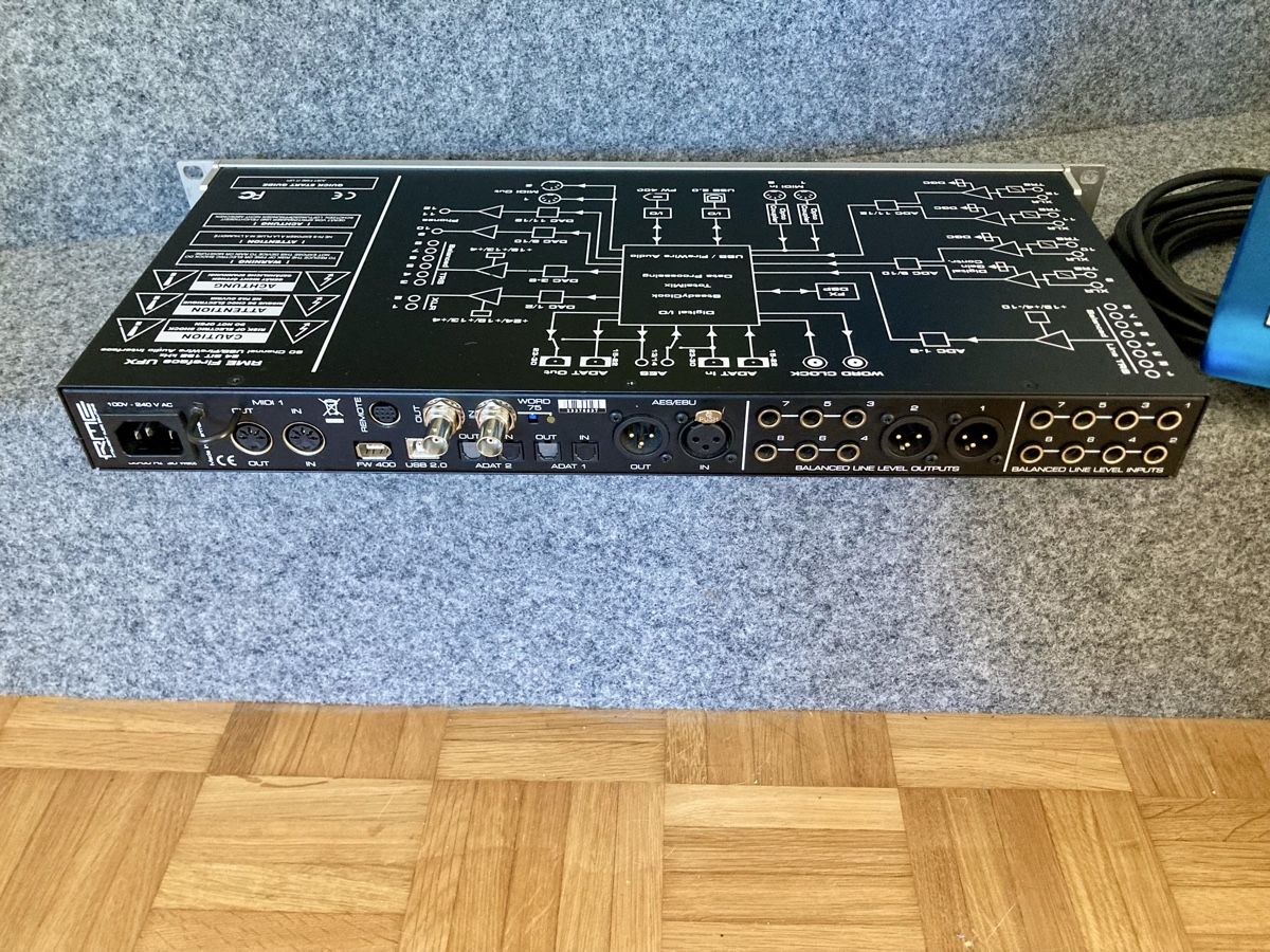 RME Studioequipment: RME Audio Interface UFX inkl. ARC Remote Control – Gebraucht aus Glattfelden von Pedals 6