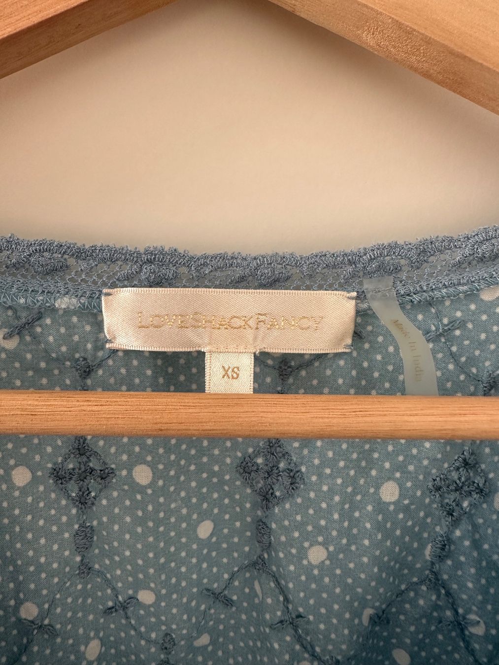 Kleider: Kleid LoveShackFancy blau Grösse XS – Gebraucht aus Zollikofen von cherry.p 1