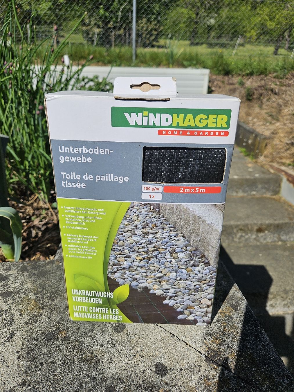Rivestimenti per pavimenti: tissus de paillage tissée – Nuovo e nell'imballaggio originale da Miécourt venduto da Clochette23