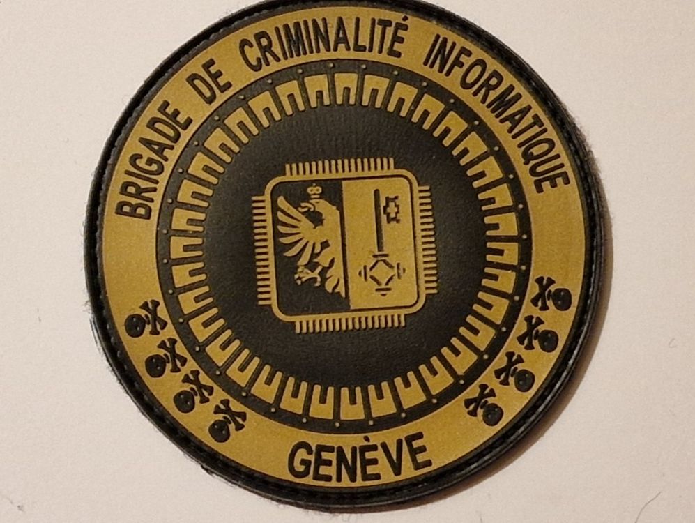 Police cantonale Genève Pvc Klett Brigade informatique (Neu (gemäss ...