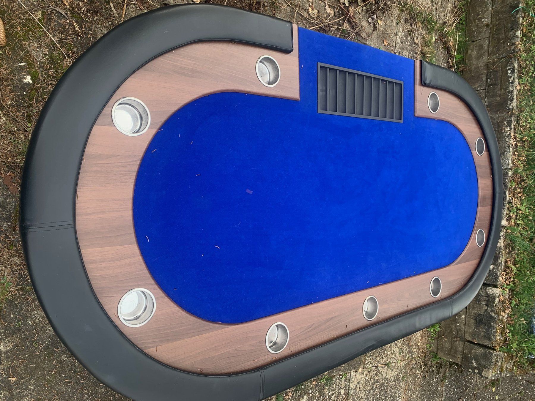 Tables: Pokertisch für 9 Spieler + Dealerplatz – D'occasion à Windisch par Trudi45 5