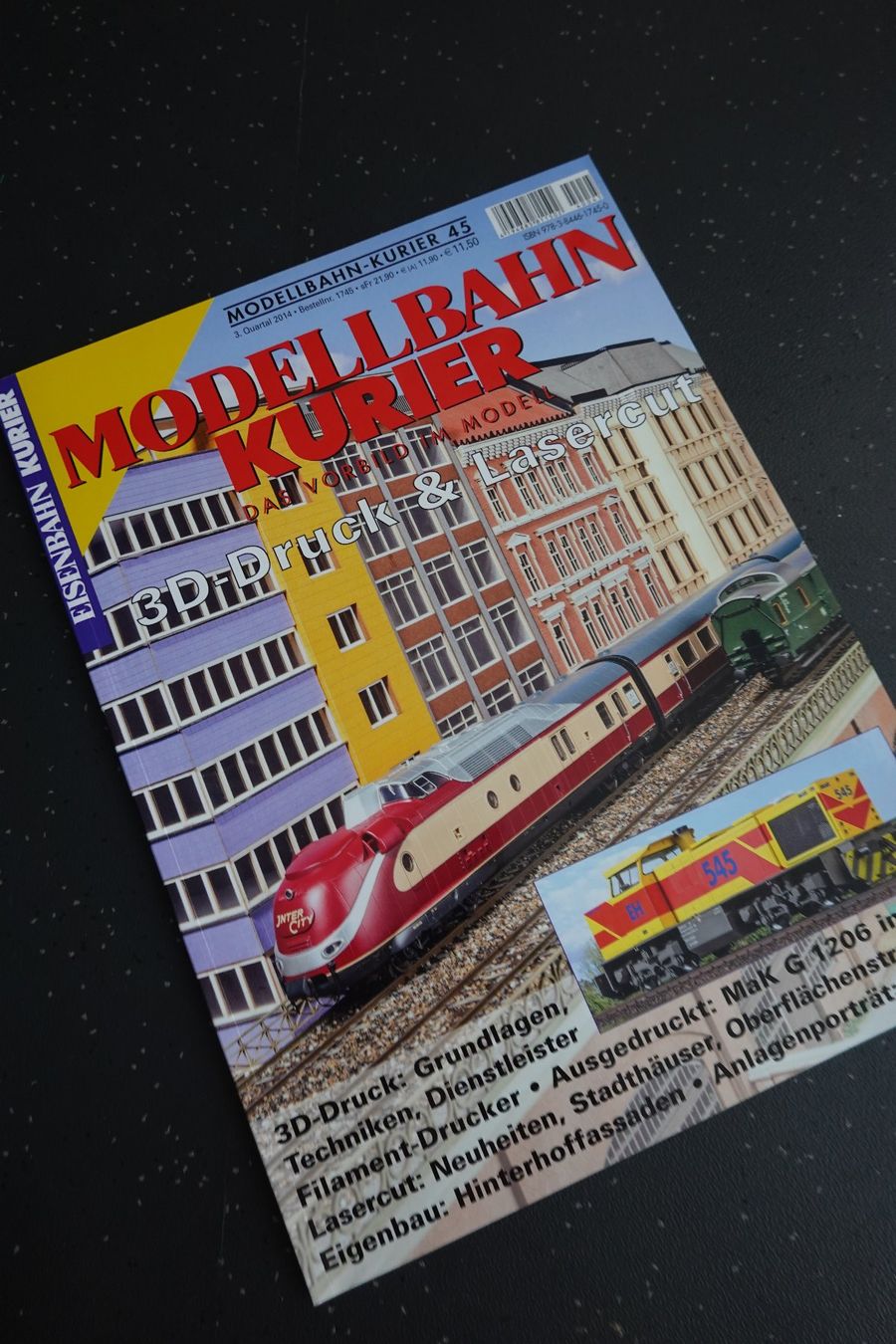 Zeitschriften & Magazine: Eisenbahn: Modellbahn-Kurier 3D-Druck + Lasercut – Gebraucht aus Jona von JOberg_25 6