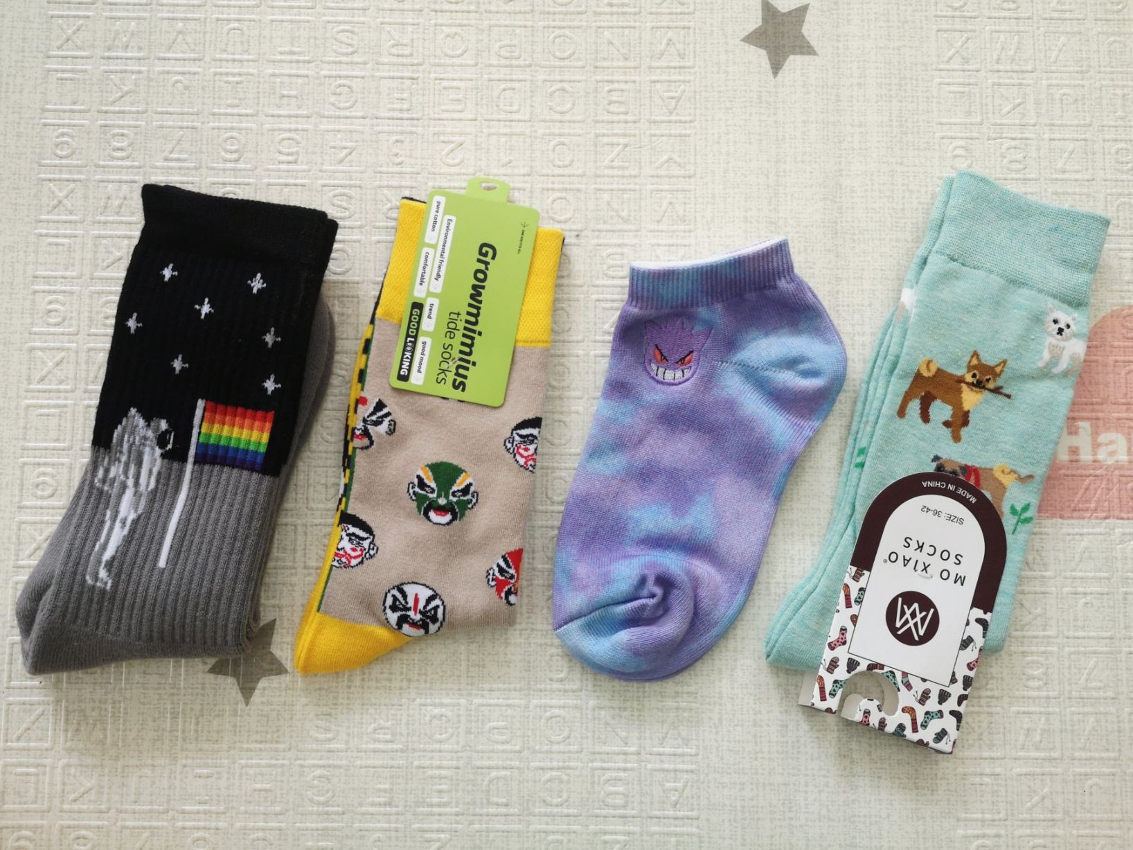 Calze: Neue Stillvolle Socken 4 Paare – Nuovo e nell'imballaggio originale da Brig venduto da Tucan_52wm 1