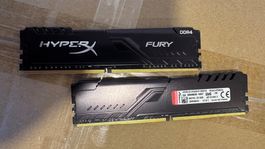 2x8Gb HyperX Fury DDR4 3200Mhz cl16