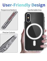 NEU!! Magnetische transparente Hülle für iPhone Xs Max