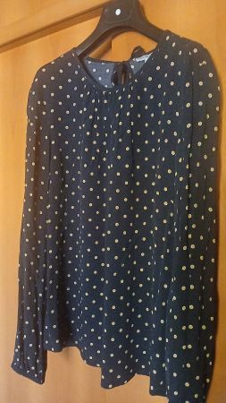 Tommy Hilfiger Damenbluse Gr 10=40 dunkelbau