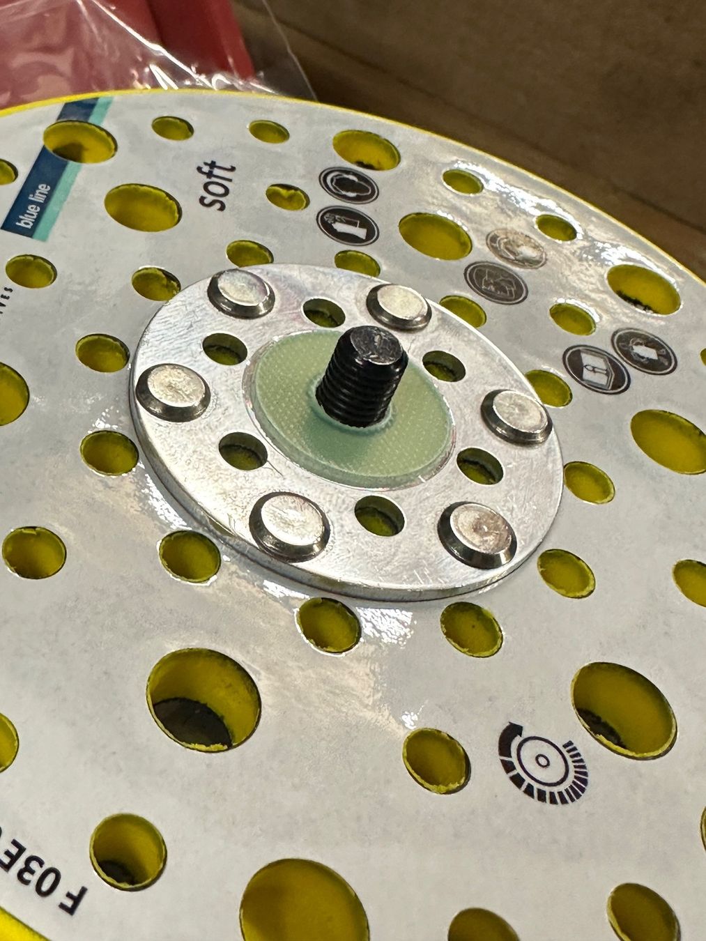 Smerigliatrici & Lucidatrici: SIA blue line Schleifteller Durchmesser 150mm – Nuovo e nell'imballaggio originale da Uetendorf venduto da Revotool 3