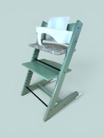 Stokke® Tripp Trapp inkl. Babyset & Kissen / Moss Green