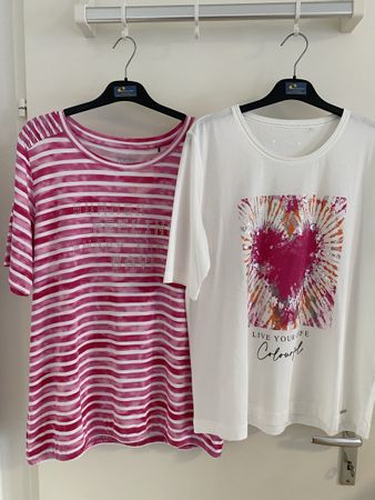 Zwei Shirts Gr 44