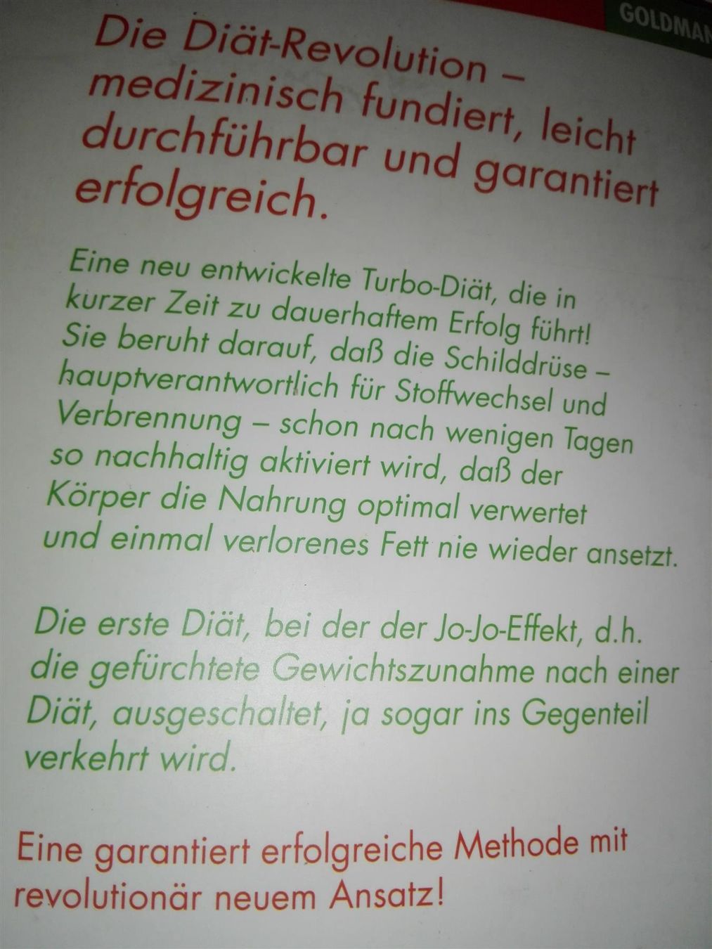 Libri: Dieter Markert: Die Markert Diät   '1996 – Usato da St. Gallen venduto da elkapone 8