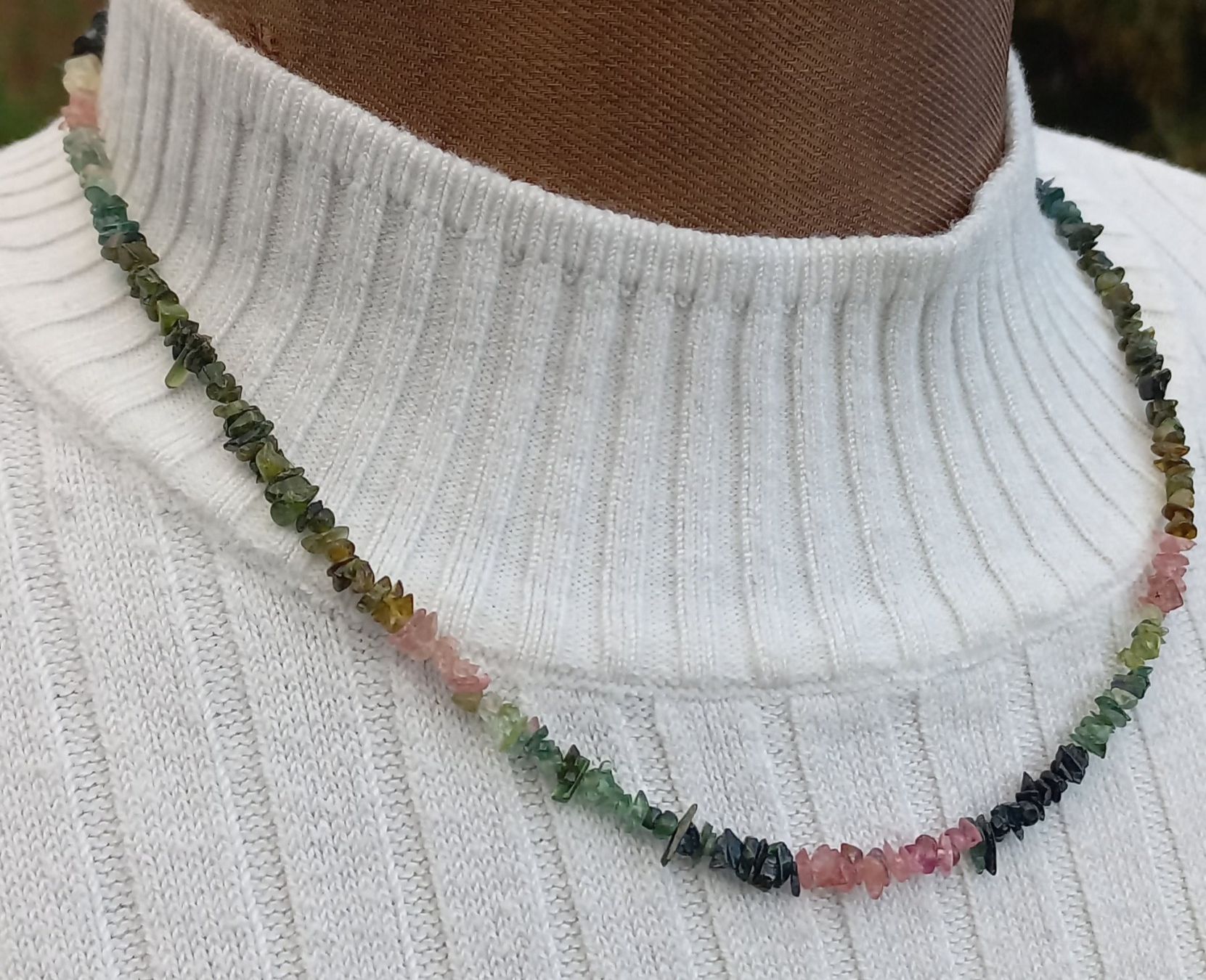 Catenine: Turmalin Splitter Kette – Usato da Buchs AG venduto da Dzirul 6