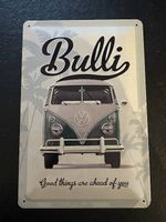 VW Bulli Metall-Wandschild  neu.
