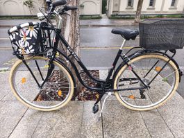 City Bike Ortler Detroit schwarz 28 Zoll defekt
