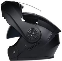 Klapphelm Motorrad mit Doppelscheibe & Sonnenvisier S/M/L/XL
