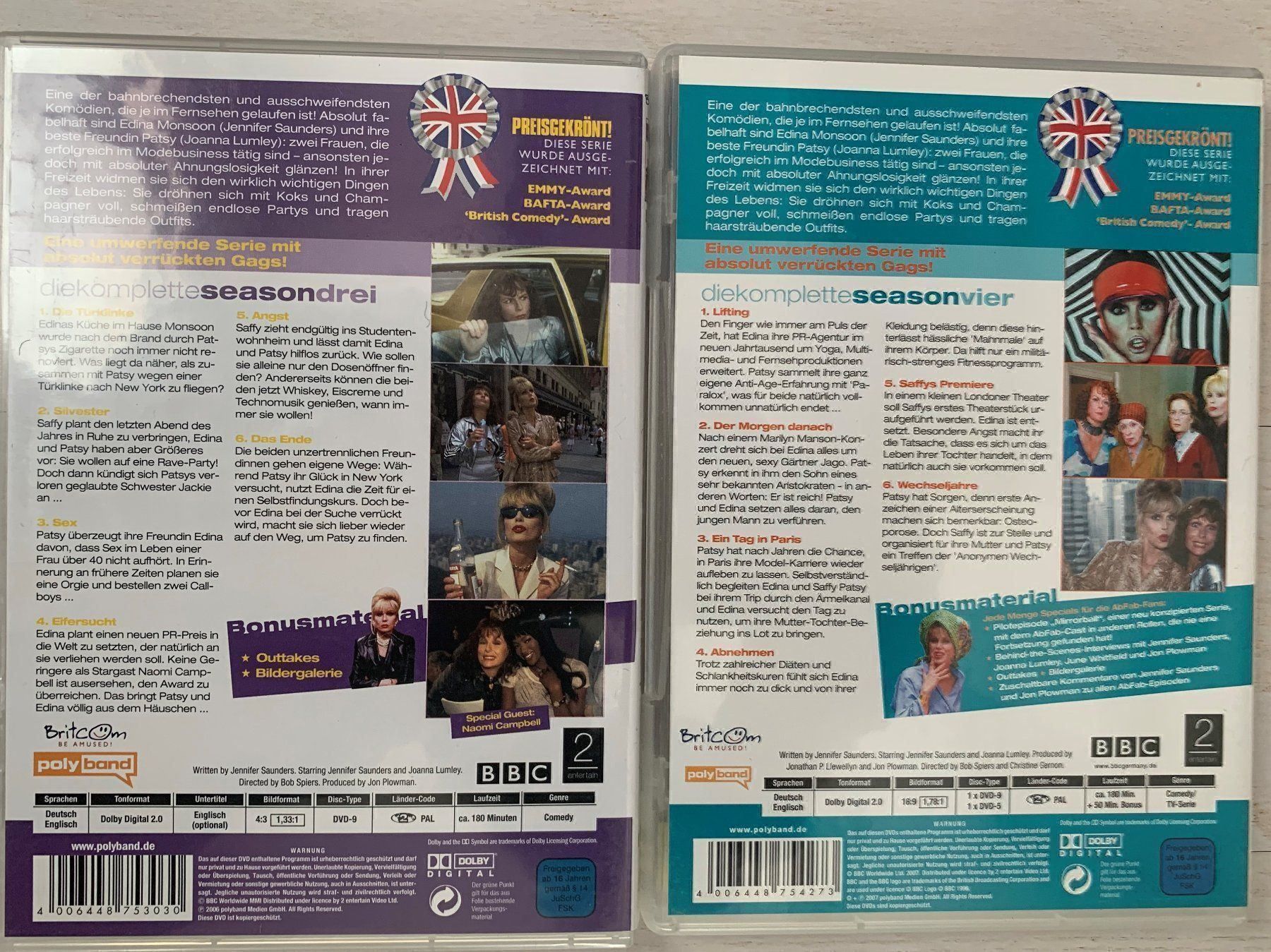 Tutti i DVDs: Absolutly Fabulous - Staffeln 1-5 – Usato da Volketswil venduto da zwitsch33 2