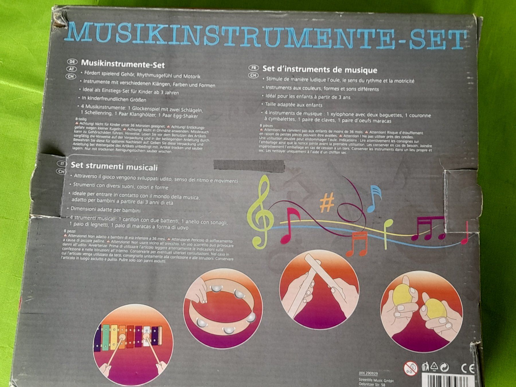 Giocattoli: 2 x Kinder Musikinstrumente - Set – Usato da Aeschi b.Spiez venduto da 52_wochen 7