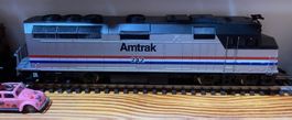 Bachmann HO DC Amtrak Diesellok, analog