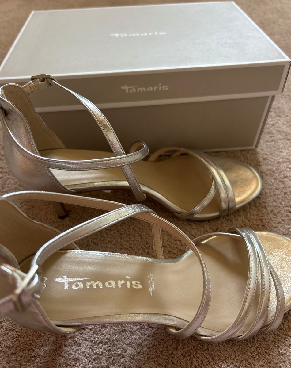 Tamaris Damenschuhe: Higheels Silber – Neu und originalverpackt aus Frauenfeld von hannamaria29 3