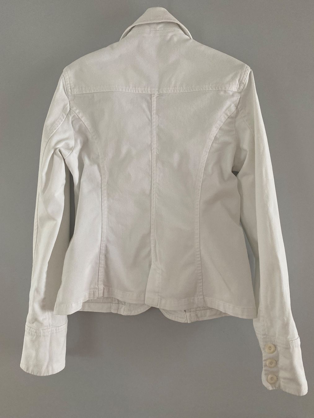 Bershka Giacche: Jeans Jacke Grösse L weiss – Usato da Glattbrugg venduto da riseca 4