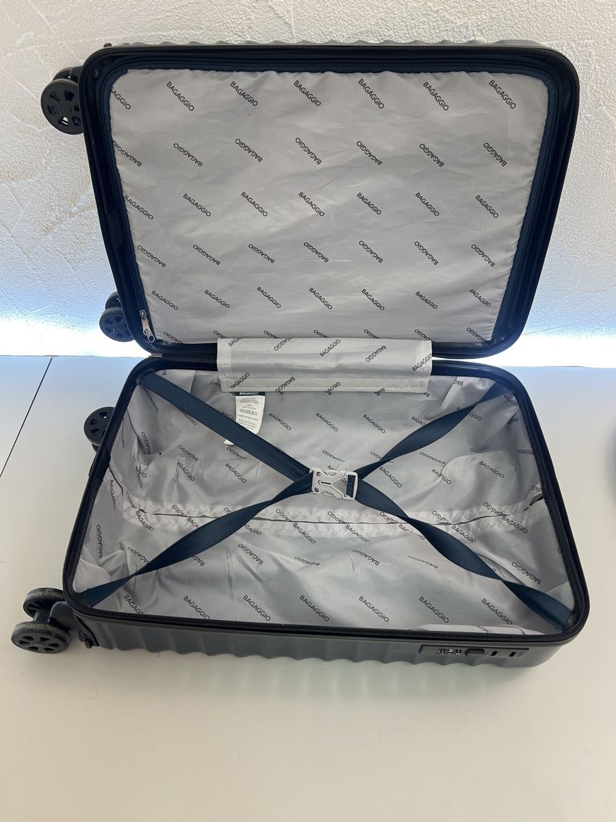 Valigie: BAGGIO TROLLEY KOFFER BLAU – Usato da Rotkreuz venduto da Migu2012 5