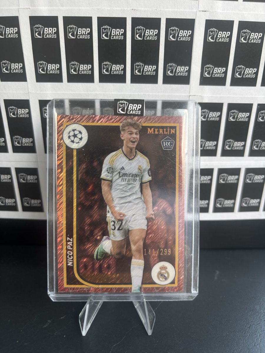 Topps Carte collezionabili: TOPPS chrome Nico Paz rc /299 – Nuovo (secondo la descrizione) da Hunzenschwil venduto da rap_7tw9