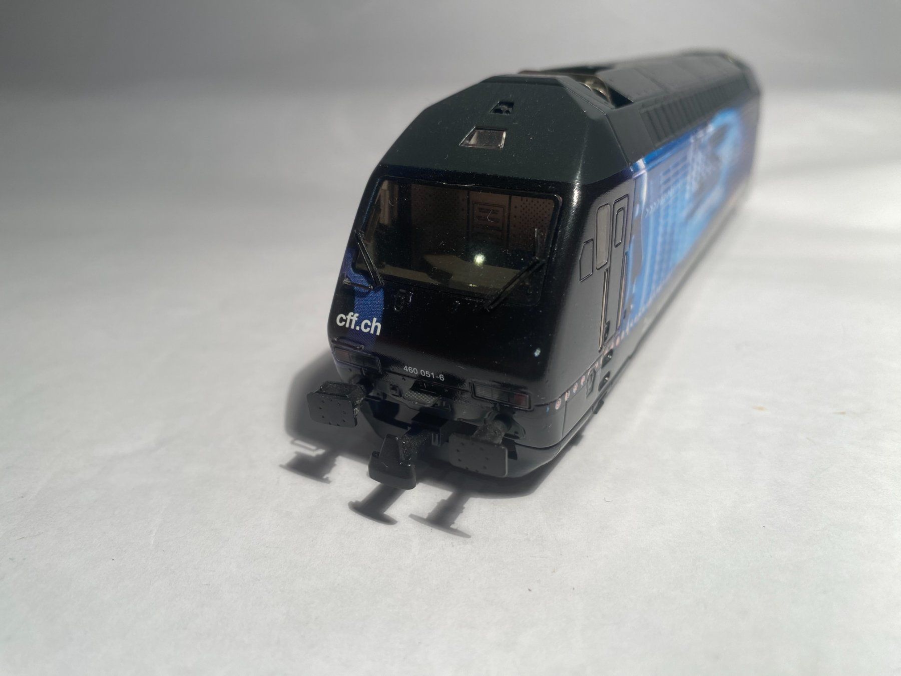Hag Modellini di ferrovie: HAG E-Lok RE460 SBB "OCP",  AC Digital – Usato da Buchrain venduto da Modellbahn11 5