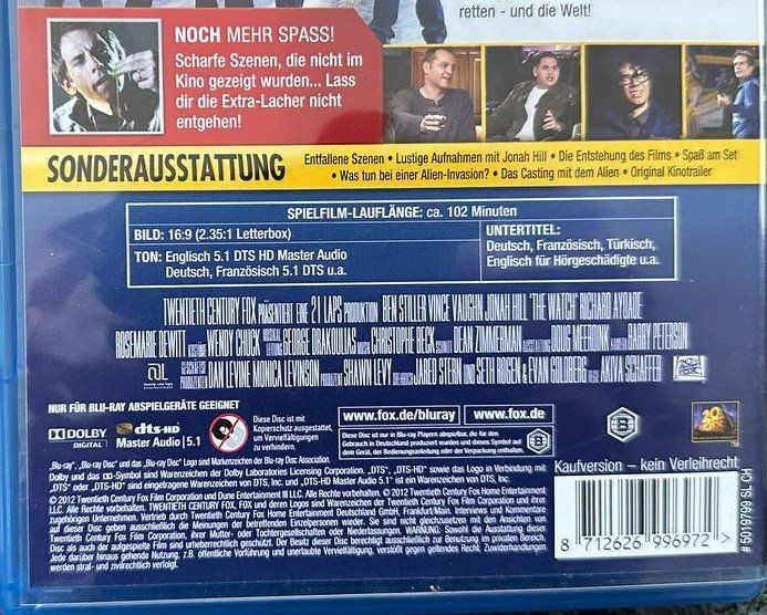 Tutti i DVDs: The Watch - Nachbarn der 3.Art – Usato da Beringen venduto da Mantafisch1 2
