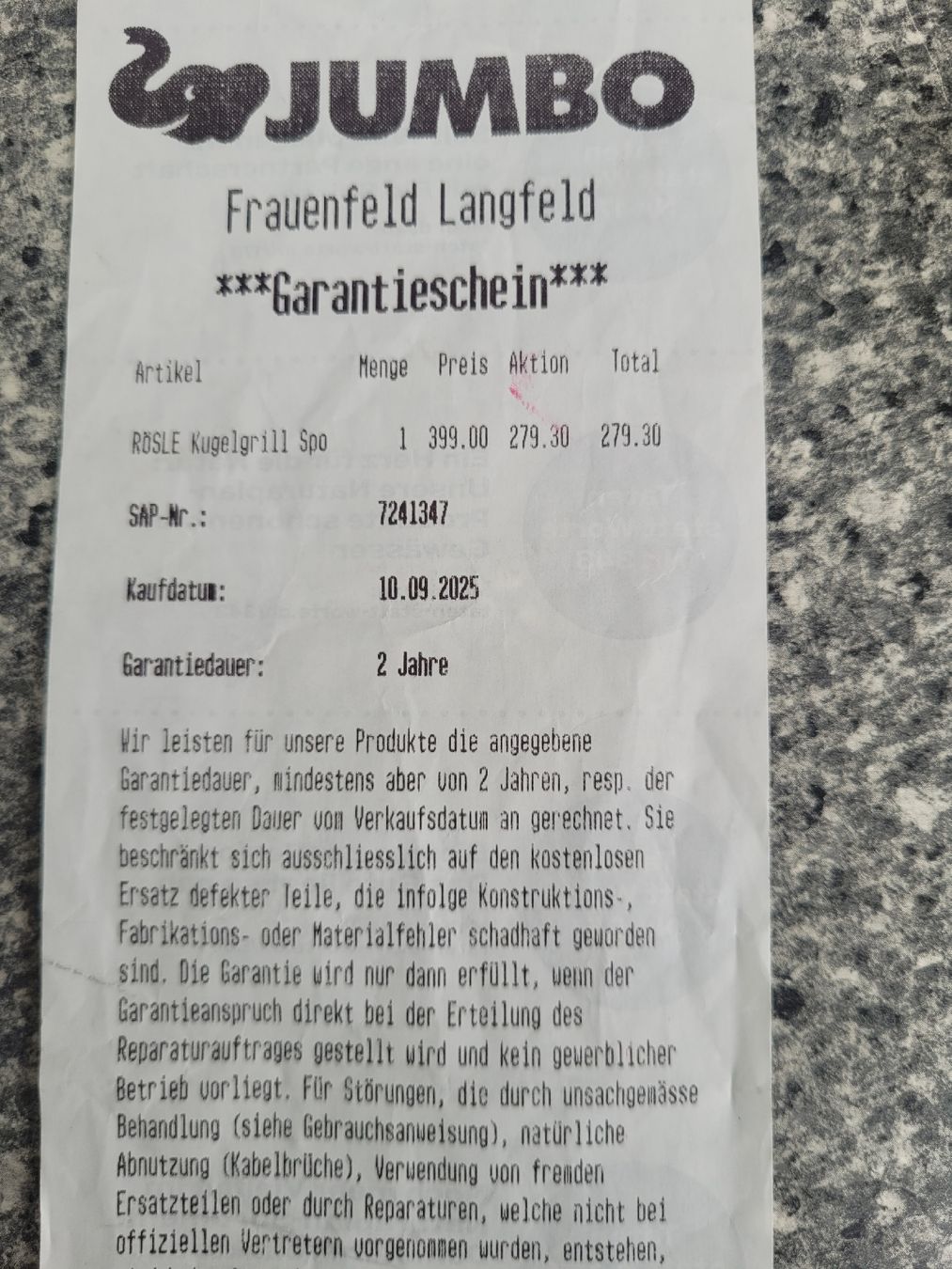 Grils: Rösle Holzkohlegrill – Neuf (Voir description) à gerlikon par sieraad 3