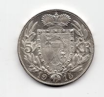 (1456) FL, 5 Kronen 1915, top stgl, prooflike