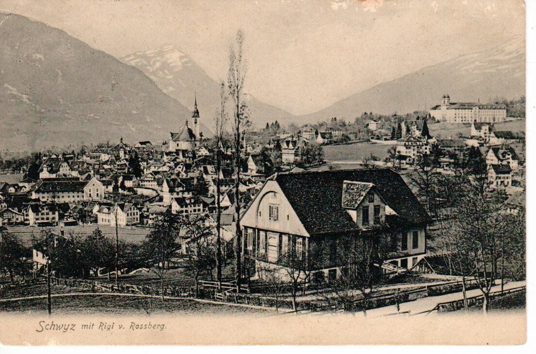 Cartoline postali: Schwyz 1912 – Usato da Wolhusen venduto da Curver9