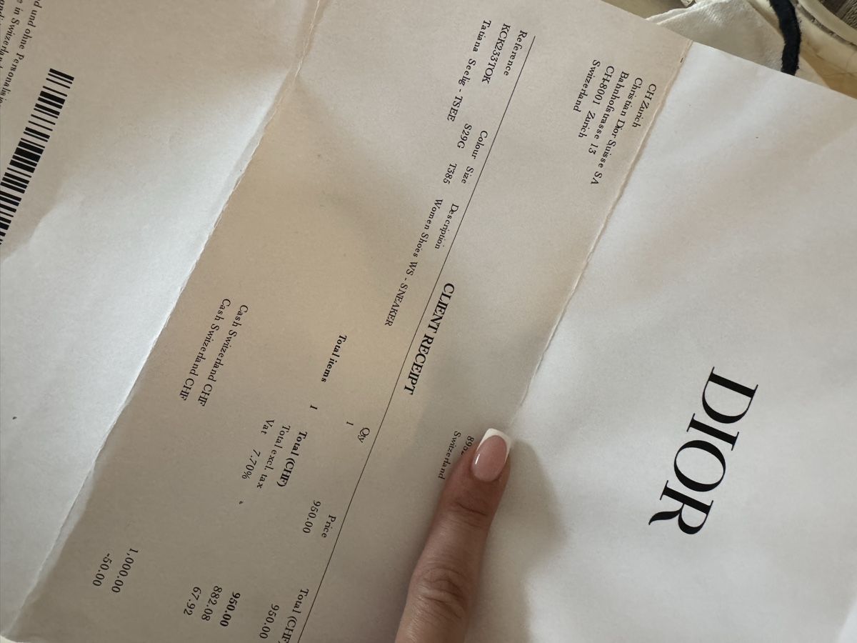 Dior Scarpe da donna: Dior Segeltuch Sneakers – Usato da Schlieren venduto da gue_m9qk 6