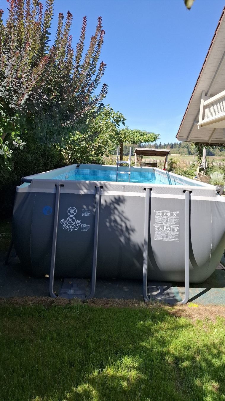 Intex Piscine: Aussenpoolanlage komplett – Usato da Künten venduto da Rocchi71 4